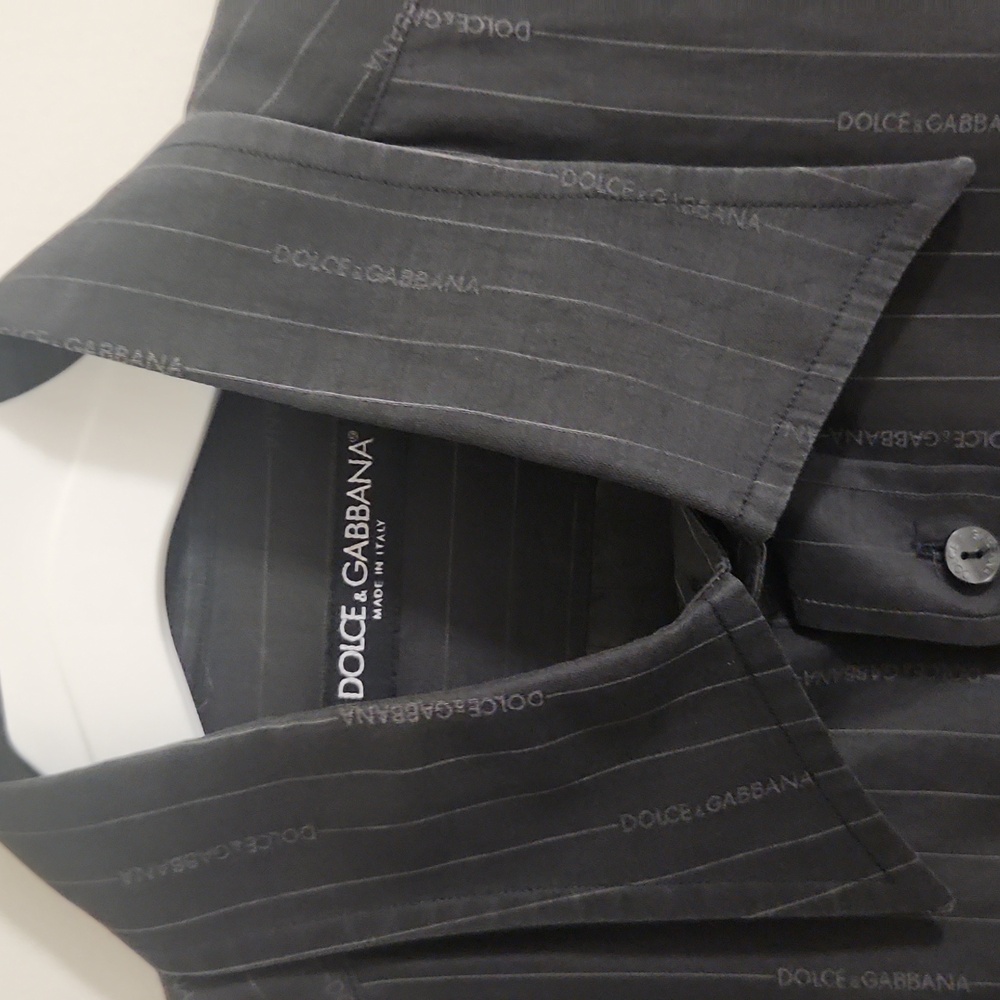 Dolce & Gabbana Brown  Dress Shirt Elegant Formal Wear